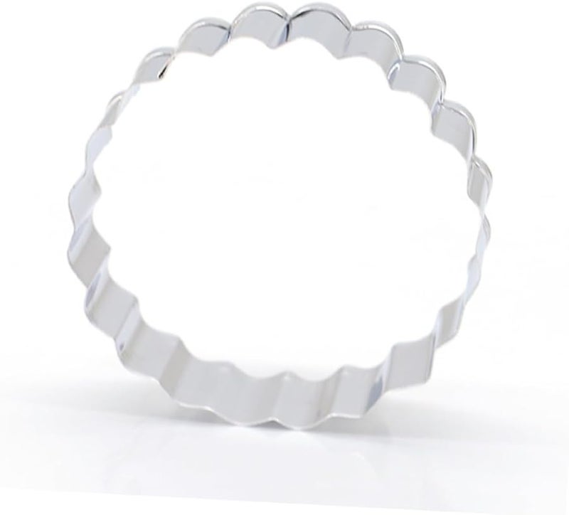 Cabilock 5pcs Stainless Steel Round Biscuit Mould For DIY Baking Cookies Pancakes - Image 3